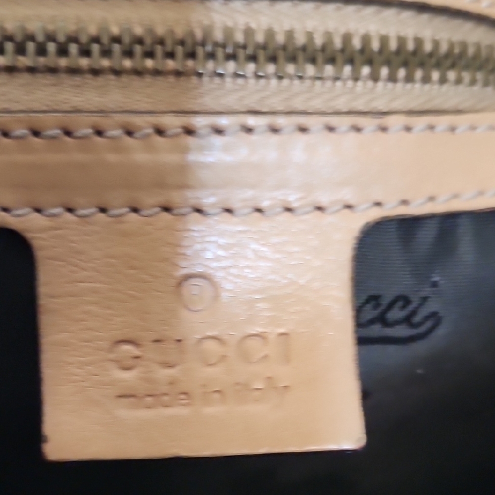 ‼️FINAL SALE‼️Gucci Tan Leather Shoulder Bag - Picture 13 of 16